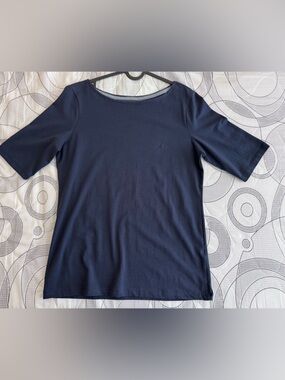 Nautica Navy Short-Sleeve Women's Tee